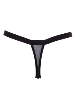 BLUEBELLA Slade Thong -Boutique Fashion Lingerie Store bluebella slade thong black bottoms underwear luxury lingerie G