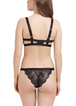 BLUEBELLA Sofia Brief -Boutique Fashion Lingerie Store bluebella sofia brief black mesh panty sexy lingerie luxury lingerie E