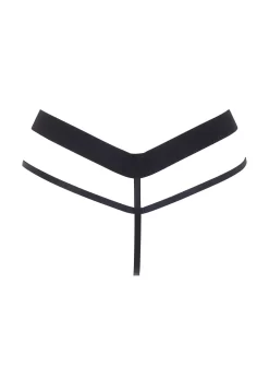 BLUEBELLA Sutton Thong -Boutique Fashion Lingerie Store bluebella sutton thong black cutout underwear high waist thong sexy lingerie I