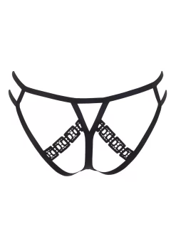 BLUEBELLA Sylvie Open Back Brief -Boutique Fashion Lingerie Store bluebella sylvie open brief ouvert panty bottoms sexy lingerie I