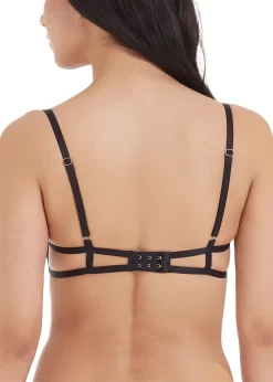 BLUEBELLA Tallulah Open Bra (Black) 9 BLUEBELLA Tallulah Open Bra (Black) -Boutique Fashion Lingerie Store bluebella tallulah black open bra underwired cupless bra lace details sexy lingerie C