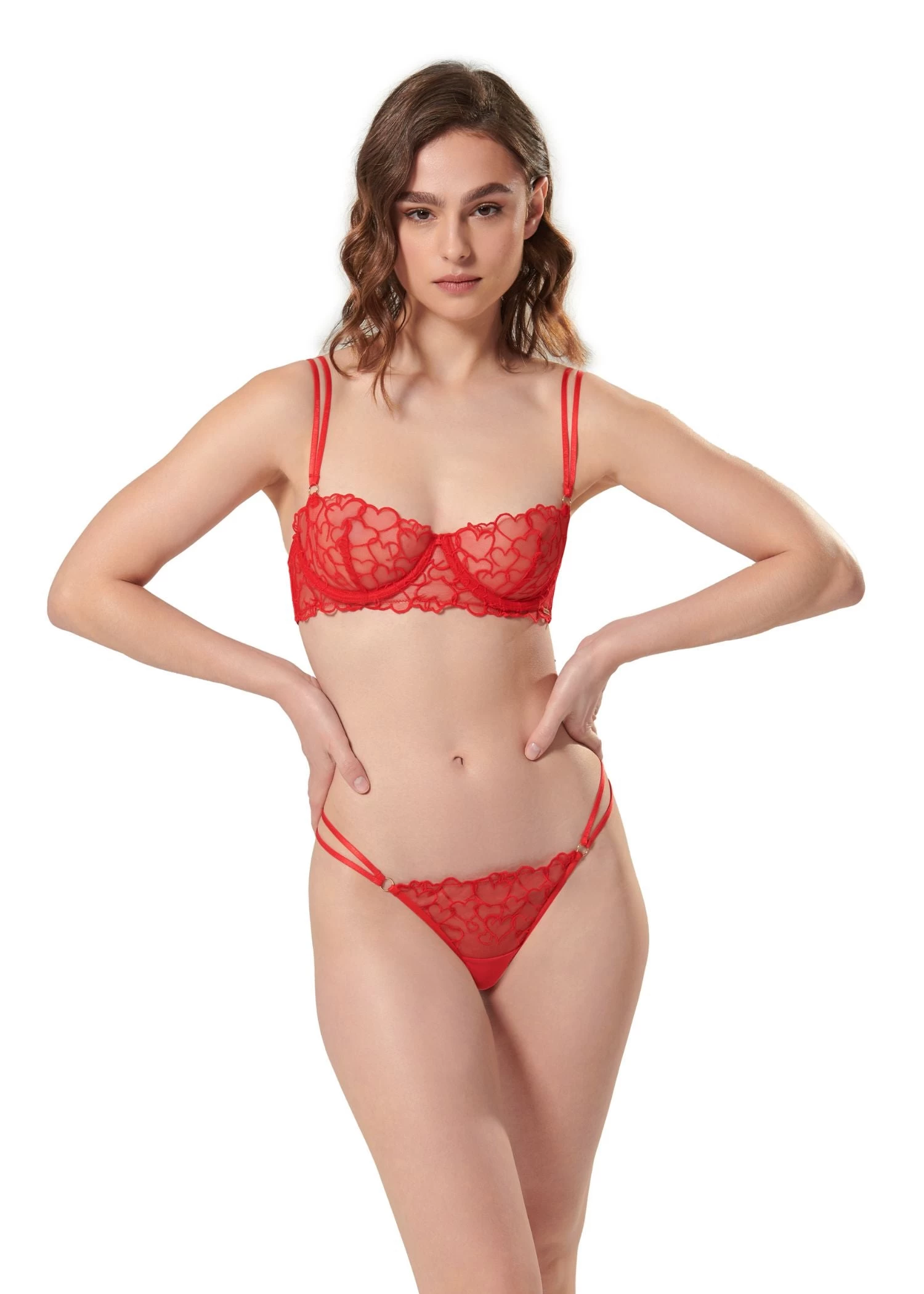 BLUEBELLA Valentina Wired Bra (Red) 2 BLUEBELLA Valentina Wired Bra (Red) - Image 2