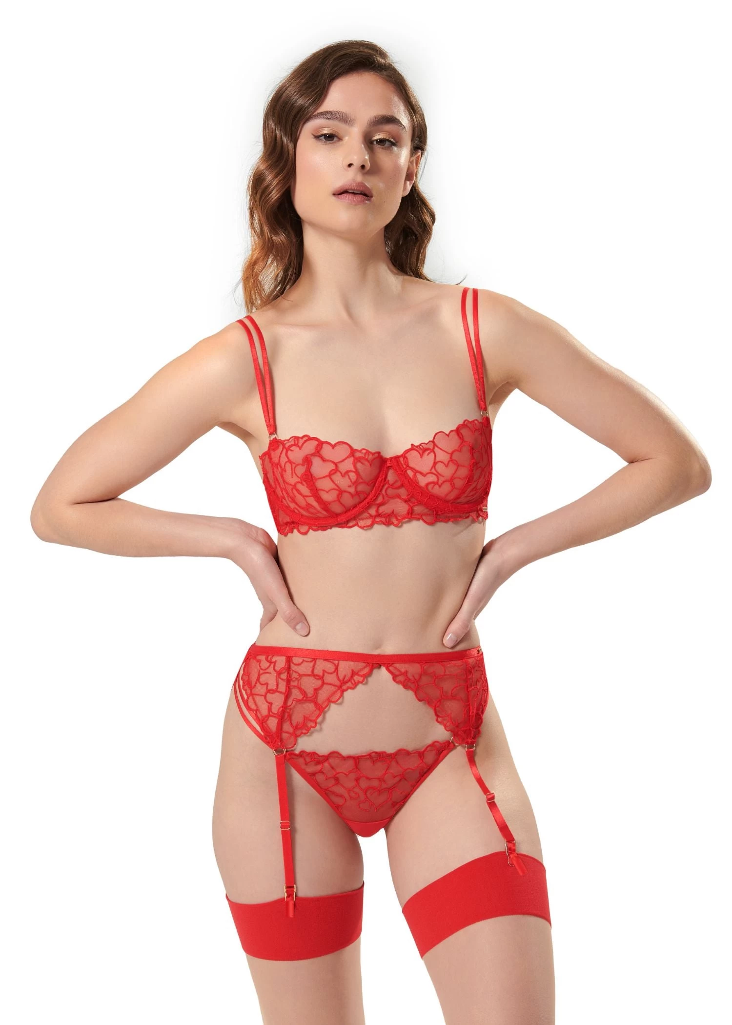 BLUEBELLA Valentina Wired Bra (Red) 5 BLUEBELLA Valentina Wired Bra (Red) - Image 5