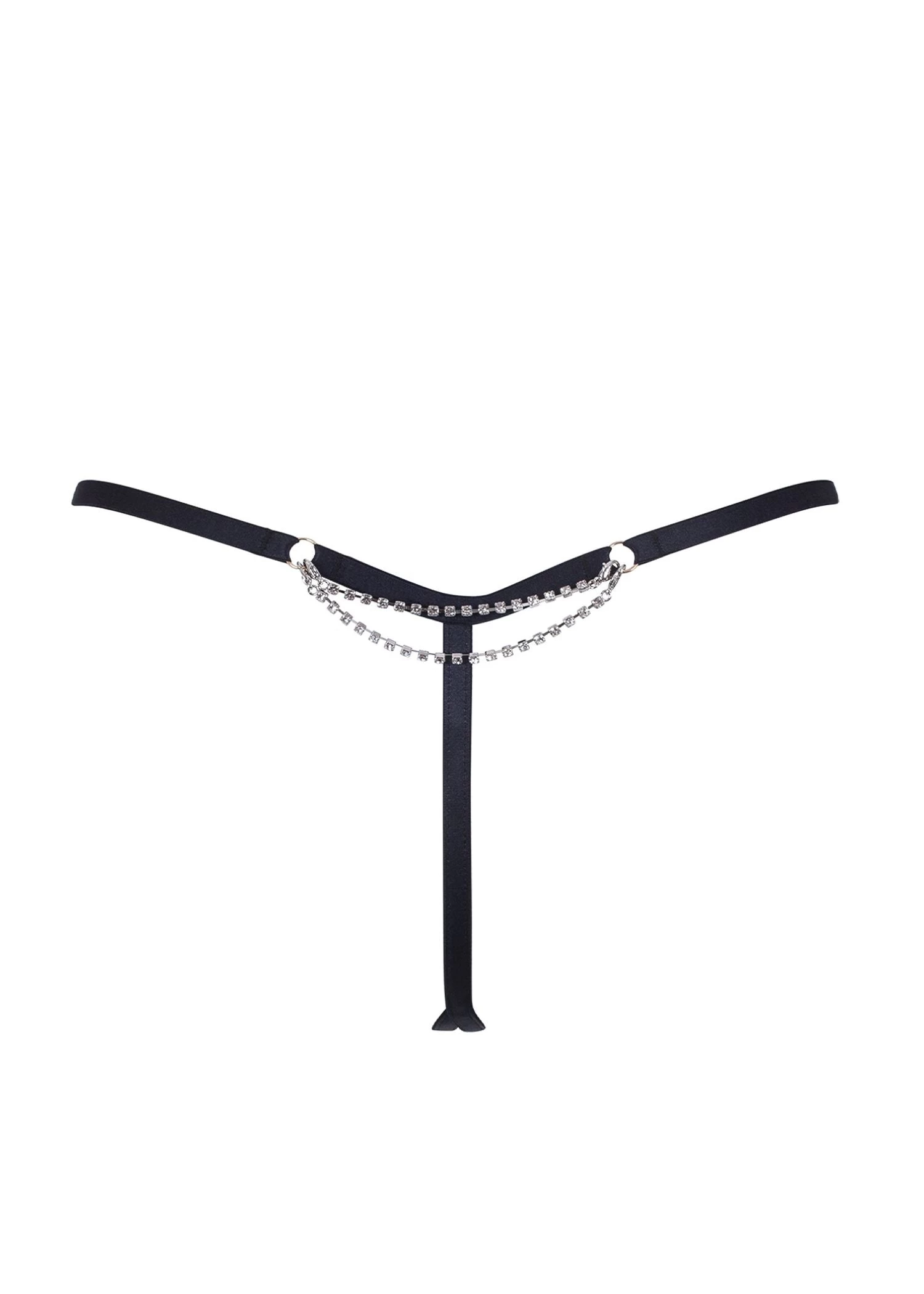 BLUEBELLA Zenn Thong (Black/Silver) 7 BLUEBELLA Zenn Thong (Black/Silver) - Image 7