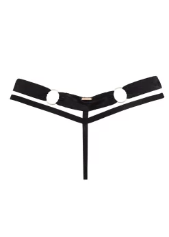 BLUEBELLA Zuri Thong -Boutique Fashion Lingerie Store bluebella zuri thong black bottoms underwear luxury lingerie G